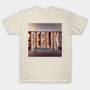 Berlin Hidden Name in Illustration Tshirt T-Shirt